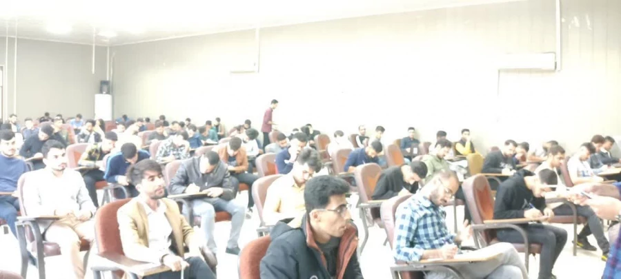 برگزاری امتحانات پایانی  نیمسال اول 1402 پردیس حضرت رسول اکرم (ص) اهواز 2