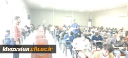 برگزاری امتحانات پایانی  نیمسال اول 1402 پردیس حضرت رسول اکرم (ص) اهواز 2