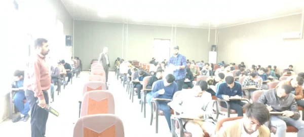 برگزاری امتحانات پایانی  نیمسال اول 1402 پردیس حضرت رسول اکرم (ص) اهواز 2