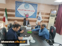 نشست کمیته اجرایی چهارمین جشنواره ورزشی کارکنان پردیس حضرت رسول اکرم (ص) خوزستان  2