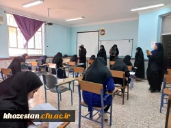 بازدید سرپرست پردیس حضرت فاطمه الزهرا(س) از مرکز دخترانه اروند آبادان