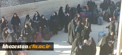 اردوی فرهنگی، تربیتی و زیارتی خواهران دانشگاه فرهنگیان_پردیس حضرت فاطمه الزهرا(س) خوزستان به مشهد مقدس
