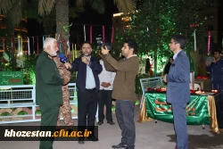 افتتاحیه اردوی بصیرتی دانشجو معلمان شاهد و ایثارگر سراسر کشور همزمان با بزرگداشت چهلمین روز شهادت دانشجو معلم فائزه رحیمی در پردیس حضرت فاطمه الزهرا(س) اهواز