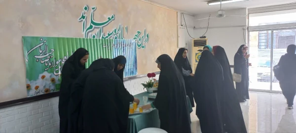 برگزاری ایستگاه صلواتی به مناسبت میلاد حضرت صاحب الزمان(عج)