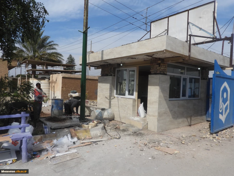 بهسازی ، ساخت و زیباسازی پردیس حضرت رسول اکرم(ص) 2