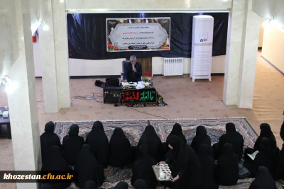 برگزاری مراسم ترحیم و گرامیداشت دانشجو معلم پردیس حضرت فاطمه الزهرا(س) اهواز