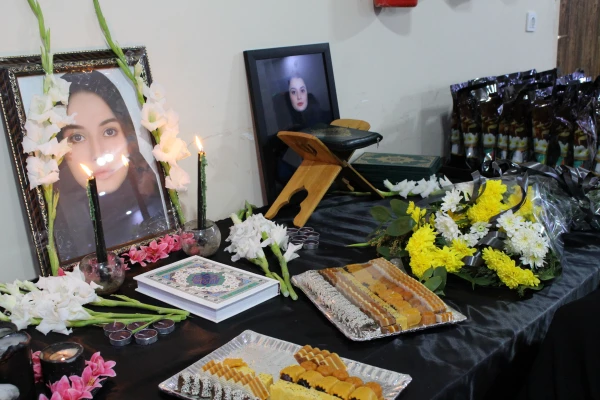 برگزاری مراسم ترحیم و گرامیداشت دانشجو معلم پردیس حضرت فاطمه الزهرا(س) اهواز