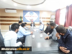 جلسه توجیهی معاونت پشتیبانی وامور دانشجویی و مسئول حراست با نگهبانان پردیس حضرت رسول اکرم و مرکز دکتر حسابی 2