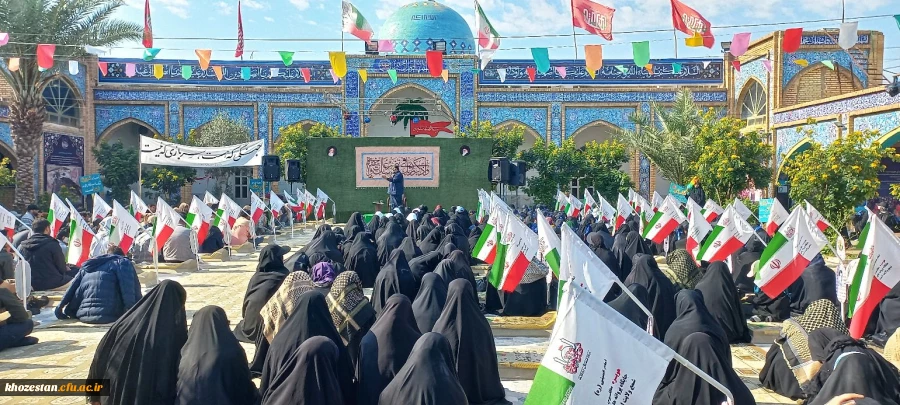 راهیان نور دانشجومعلمان پردیس حضرت فاطمه الزهرا(س) اهواز