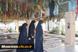 مراسم غبارروبی و عطرافشانی مزار شهدا 