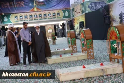 مراسم غبارروبی و عطرافشانی مزار شهدا 