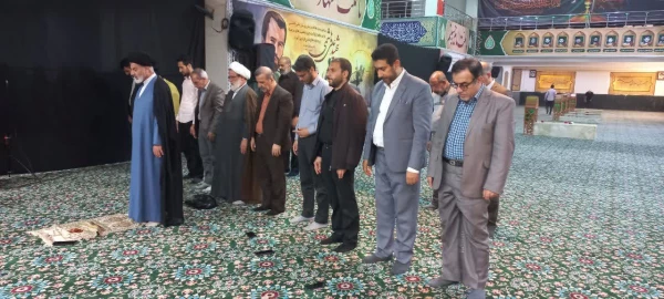 مراسم غبارروبی و عطرافشانی مزار شهدا 