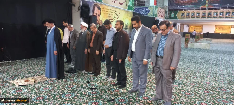 مراسم غبارروبی و عطرافشانی مزار شهدا 