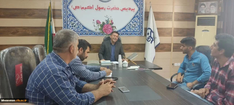 جلسه معاونت پشتیبانی و امور دانشجویی با کارکنان خدماتی 2