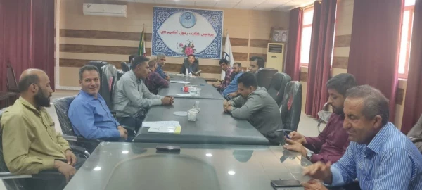 جلسه معاونت پشتیبانی و امور دانشجویی با کارکنان خدماتی 4