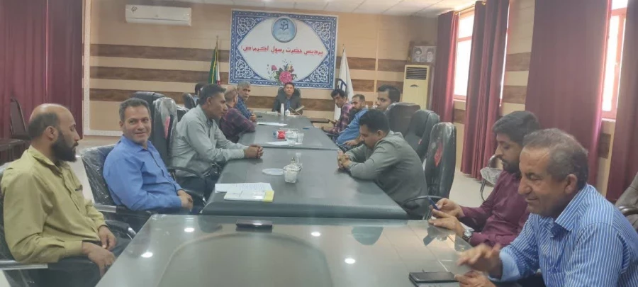 جلسه معاونت پشتیبانی و امور دانشجویی با کارکنان خدماتی 4