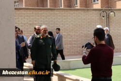 برگزاری مراسم تبیین وعده صادق در پردیس حضرت فاطمه الزهرا(س) خوزستان