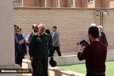 برگزاری مراسم تبیین وعده صادق در پردیس حضرت فاطمه الزهرا(س) خوزستان