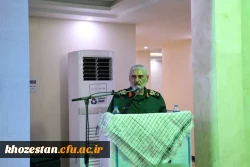 برگزاری مراسم تبیین وعده صادق در پردیس حضرت فاطمه الزهرا(س) خوزستان