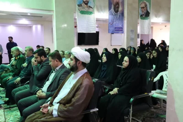 برگزاری مراسم تبیین وعده صادق در پردیس حضرت فاطمه الزهرا(س) خوزستان