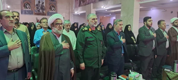 برگزاری مراسم تبیین وعده صادق در پردیس حضرت فاطمه الزهرا(س) خوزستان  2