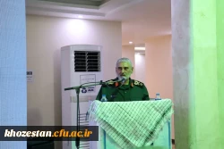 برگزاری مراسم تبیین وعده صادق در پردیس حضرت فاطمه الزهرا(س) خوزستان  2