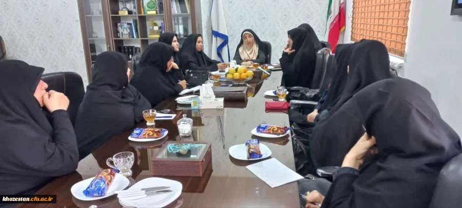 برگزاری جلسه شورای سرپرستان سراهای دانشجویی پردیس حضرت فاطمه الزهرا(س) اهواز