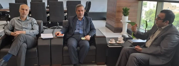 نشست رئیس دانشگاه فرهنگیان با رئیس سازمان مدیریت و برنامه ریزی استان خوزستان  2