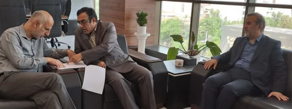 نشست رئیس دانشگاه فرهنگیان با رئیس سازمان مدیریت و برنامه ریزی استان خوزستان  3