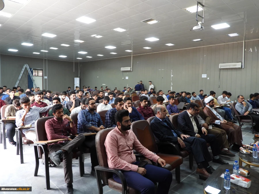 برگزاری کارگاه شبهه شناسی توسط حراست در پردیس حضرت رسول اکرم(ص) 2