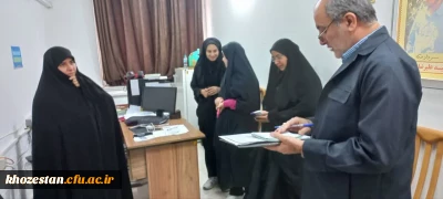 بازدید دوره ای از پردیس حضرت فاطمه الزهرا(س) اهواز