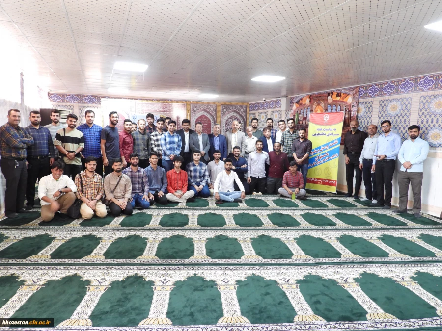 دیدار و گفتگو رئیس دانشگاه فرهنگیان استان خوزستان با دانشجویان  7