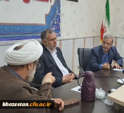 حضور نماینده منتخب شهرستان های اهواز باوی کارون حمیدیه در مجلس شورای اسلامی در دانشگاه فرهنگیان 2