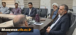 حضور نماینده منتخب شهرستان های اهواز باوی کارون حمیدیه در مجلس شورای اسلامی در دانشگاه فرهنگیان 5