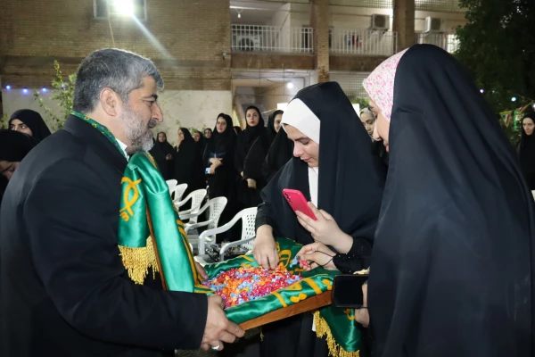 برگزاری دعای توسل در پردیس حضرت فاطمه الزهرا(س) اهواز