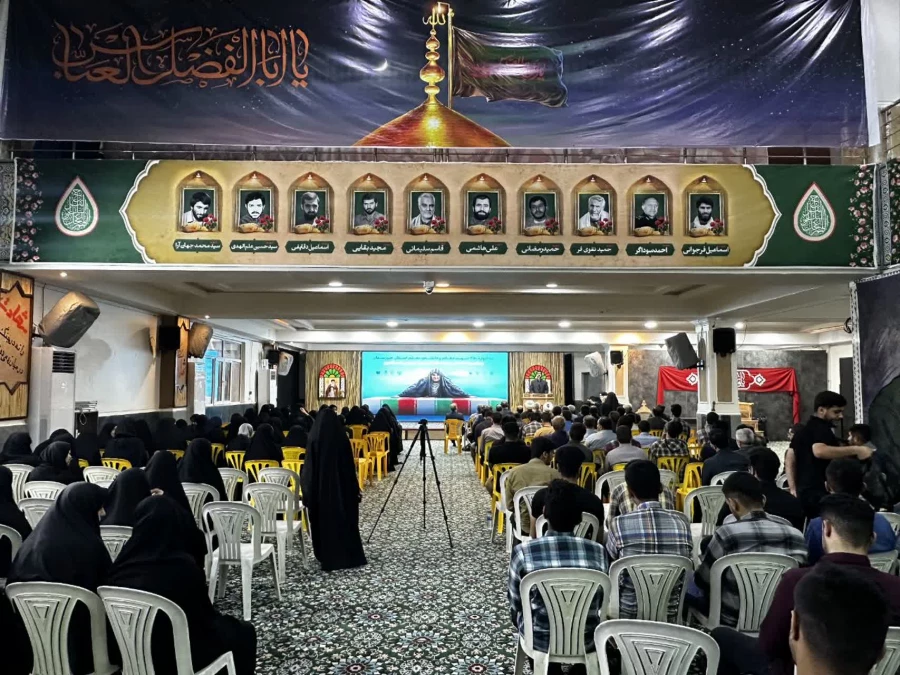 مراسم یادواره 450شهید معلم و دانشجو معلم استان خوزستان واجتماع دانشجویی گرامیداشت شهدای خدمت برگزارشد. 4