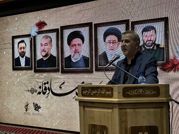 مراسم یادواره 450شهید معلم و دانشجو معلم استان خوزستان واجتماع دانشجویی گرامیداشت شهدای خدمت برگزارشد. 10