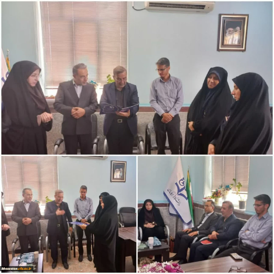 طی حکمی از سوی مریم جان بزرگی؛سرپرست پردیس حضرت فاطمه الزهرا(س) اهواز، نازنین حسین زاده، به عنوان تمشیت امور مرکز اروندآبادان منصوب شد.