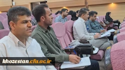 برگزاری دوره آموزش تربیت ارزیاب حرفه ای جهت آمادگی فرایند تکمیلی داوطلبان ورودی 1403 دانشگاه فرهنگیان 9