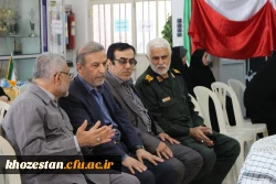 آئین کلنگ زنی ساخت یادمان شهید گمنام در دانشگاه فرهنگیان-پردیس حضرت فاطمه الزهرا(س) اهواز