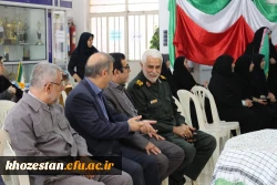 آئین کلنگ زنی ساخت یادمان شهید گمنام در دانشگاه فرهنگیان-پردیس حضرت فاطمه الزهرا(س) اهواز 2