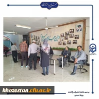 برگزاری دور دوم انتخابات ریاست جمهوری در دانشگاه فرهنگیان-پردیس حضرت فاطمه الزهرا(س) اهواز