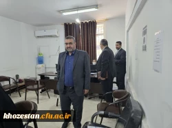 بازدید نماینده اداره کل برنامه ریزی وزارت آموزش و پرورش از پردیس حضرت فاطمه الزهرا(س) اهواز