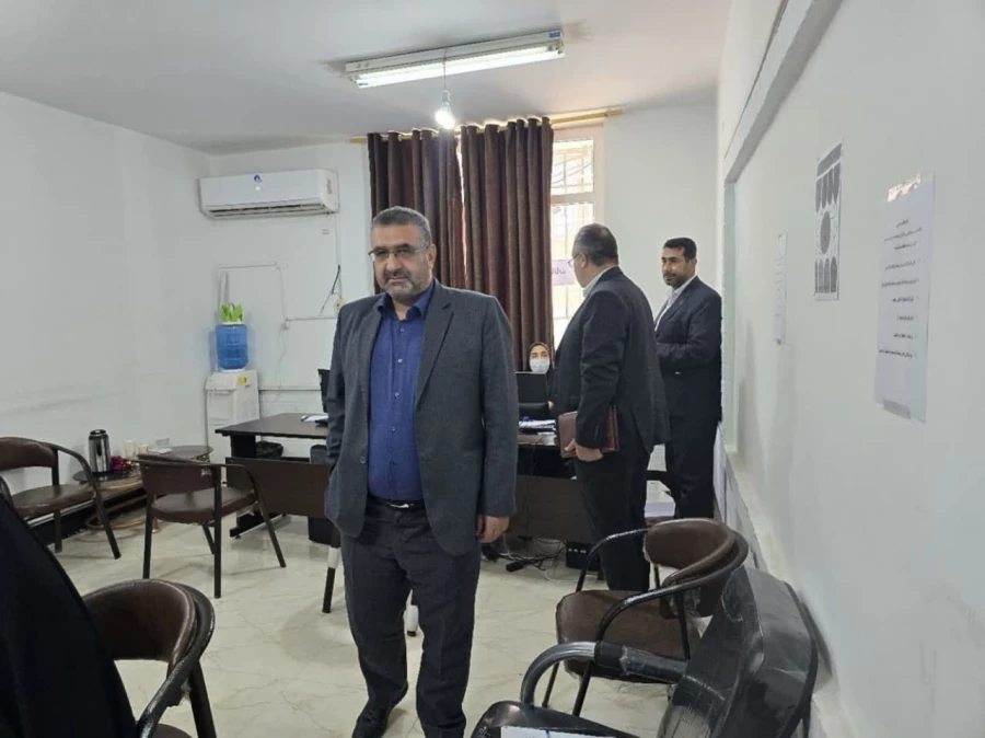 بازدید نماینده اداره کل برنامه ریزی وزارت آموزش و پرورش از پردیس حضرت فاطمه الزهرا(س) اهواز