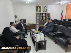 بازدید نماینده اداره کل برنامه ریزی وزارت آموزش و پرورش از پردیس حضرت فاطمه الزهرا(س) اهواز