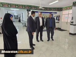بازدید نماینده اداره کل برنامه ریزی وزارت آموزش و پرورش از پردیس حضرت فاطمه الزهرا(س) اهواز