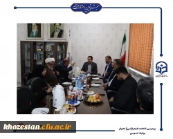 بازدید معاون سیاسی اجتماعی استانداری خوزستان و مدیر کل نوسازی، توسعه و تجهیز مدارس استان خوزستان از پردیس حضرت فاطمه الزهرا(س) انجام شد.