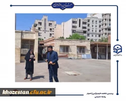 حمیدرضا ابراهیمی معاونت فرهنگی_تربیتی دانشگاه فرهنگیان و مسئولین فرهنگیان خوزستان از پردیس حضرت فاطمه الزهرا(س) اهواز بازدید کردند.