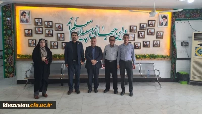 حضور معاونت فرهنگی تربیتی دانشگاه فرهنگیان در استان خوزستان