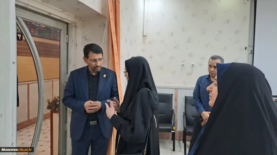 حضور معاونت فرهنگی تربیتی دانشگاه فرهنگیان در استان خوزستان 12